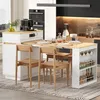 STILVORA Kücheninsel mit Rollen und ausziehbarem Produktbild-Vorschau 2