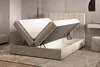Kontinentalbett aus Samt, Polsterbett, Boxspringbett, Produktbild-Vorschau 4