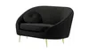 SLF24 - Sessel Kooper - schwarz - Velluto 20 Produktbild-Vorschau 2