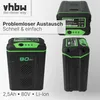 EXTENSILO Akku kompatibel mit Remarc Nimbus 82V, 82C2, KM Produktbild-Vorschau 5