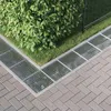vidaXL Griglia Silver 40 x 40 x 2 cm Acciaio zincato a Anteprima dell’immagine prodotto 3