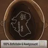 STAMP Herren Western Reiten Cowboy Leder Hut Braun Größe L Produktbild-Vorschau 6