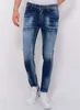Paint Splash Ripped Hosen Slim - 38 Produktbild-Vorschau 8