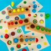 Aga Montessori Holzzylindergewichte Farbig Produktbild-Vorschau 17