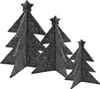 XMAS Weihnachtsdekoration Filz Weihnachtsbaum 3er-Set 15, Produktbild-Vorschau 4