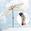 SONGMICS slunečník Ø300 cm UPF 50+, lze sklopit o 30° na Náhled obrázku produktu 4