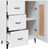 vidaXL Příborník bílý 69,5x34x90 cm výrobek z odvozeného Náhled obrázku produktu 6