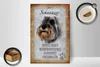 Holzschild Spruch 20x30cm Schnauzer Hund Schild Produktbild-Vorschau 3