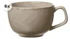 Kaffeetasse 6er Set Casa grau Produktbild-Vorschau 1
