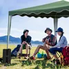 4 pesi per padiglione relaxdays, antracite/nero Anteprima dell’immagine prodotto 3