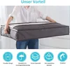2er Pack Unterbettkommode 100 x 50 x 15 cm Grau Produktbild-Vorschau 2
