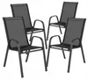 Ekspand | Set di mobili da giardino - Nero - Tavolo in Anteprima dell’immagine prodotto 8