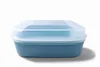 TUPPERWARE Naschkätzchen 1,7 L blau weiß Bellevue Dose Box Produktbild-Vorschau 1