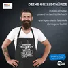 Grill-Schürze für Männer mit Spruch personalisierbar Produktbild-Vorschau 4
