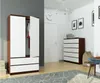 A bedroom or dressing room setting with a wardrobe and chest of drawers. Náhľad obrázku produktu