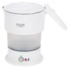 A white Adler foldable travel kettle is shown against a white background. Produktbild-Vorschau