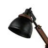 Schreibtischlampe Schwarz Natur verstellbar 52 cm Holz Produktbild-Vorschau 5