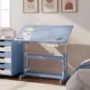 tectake® Schreibtisch aus Holz 109 x 55 x 94 cm Produktbild-Vorschau 8