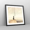 Gerahmtes Poster - Schwarzer Rahmen - Symbol Frau Leiter - Produktbild-Vorschau 8