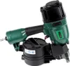 A green and black coil nailer is shown against a white background. Produktbild-Vorschau