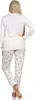 Normann Damen langarm Weihnachts Schlafanzug Pyjama mit Produktbild-Vorschau 4