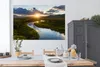 MuchoWow® Poster Fluss mit Blick auf einen Sonnenuntergang Produktbild-Vorschau 3