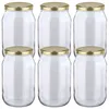 MIKONI Gurkenglas 1,7 L | 6 STÜCK | Gold Deckel | Produktbild-Vorschau 1