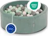 KiddyMoon Bällebad Kinder Schaumstoff Mit Bälle Für Baby ab Produktbild-Vorschau 1