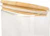 Schramm® 4 oder 5 Stück Vorratsgläser Set eckig mit Bambus Produktbild-Vorschau 4