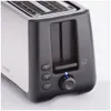 Cloer 3569 King Size Toaster Edelstahl schwarz Produktbild-Vorschau 3