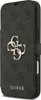 A black and gray Guess phone case with the Guess logo. Voir les images du produit