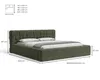 Chilly Möbel Design Bett Cube - Geometrisches Polsterbett Produktbild-Vorschau 7