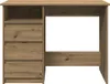 vidaXL Artisan dubový stôl 102x50x75 cm materiál na báze Náhľad obrázku produktu 4