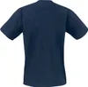Van Halen Classic Red Logo Navy Blue 2XL T-Shirt Produktbild-Vorschau 3