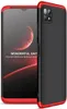 360 Grad-Case für Samsung Galaxy A22 - Farbe: Schwarz & Rot Produktbild-Vorschau 1
