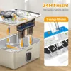 Solidchoice - 15L Honden Drinkfontein van RVS met Stil Productafbeelding-voorbeeld 3