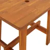 vidaXL Stolička 45x29x45 cm Obdélníková z masivního dřeva Náhled obrázku produktu 6
