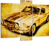 Bild auf Leinwand - Leinwandbild - Auto klassisch Produktbild-Vorschau 1