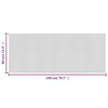 The Living Store Teppich Rechteckig Braun 80x200 cm Bambus Produktbild-Vorschau 9
