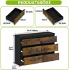 YITAHOME Kommode mit 6 Schubladen, Sideboard Produktbild-Vorschau 7