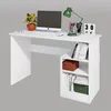 Scrivania in legno "Bahar" - 120 x 50 x 74 cm - Bianco Anteprima dell’immagine prodotto 4