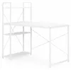 Bureau d'ordinateur scolaire, dimensions 120x60 cm, avec Voir les images du produit 6