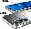 Priehľadné magnetické puzdro pre telefóny Samsung A16 | A16 Náhľad obrázku produktu 3