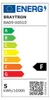 Braytron LED E14 Leuchtmittel 5W C37 3000K Warmweiß Produktbild-Vorschau 5