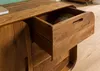 MASSIVMOEBEL24 | Buffet en bois de Sheesham 90x40x75 marron Voir les images du produit 5