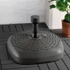Adriatic Parasolvoet Rattan 12L Anthracie Voir les images du produit 4