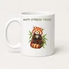 Anti-Stress-Tasse Roter Panda 325 ml Keramik – Tiermotiv Produktbild-Vorschau 1