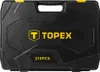 Kufrík na náradie TOPEX 219 ks: 1/2", 3/8", 1/4" nástrčné Náhľad obrázku produktu 13