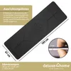 deluxe4home® Yogamatte Gymnastikmatte Schwarz I Fitness Produktbild-Vorschau 5
