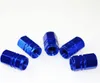 Ventilkappen blau Sechskant 5 Stück aus Aluminium Ø 9 mm Produktbild-Vorschau 1